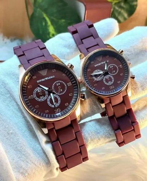 Premium Couple Watch Set