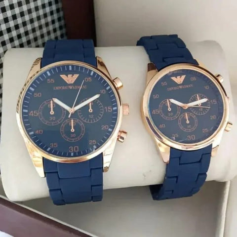 Premium Couple Watch Set