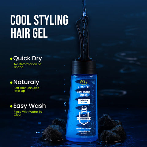Original ECRIN COOL STYLING HAIR GEL WITH ACTIVE COLLAGEN 280ml